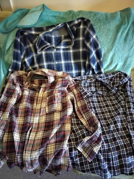 Photo of free Mens checked shirts XL (Brimington S43) #1