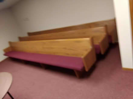 Photo of free Church Pews (Mendota) #2