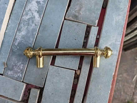 Photo of free Brass cabinet pulls (Berkeley) #1