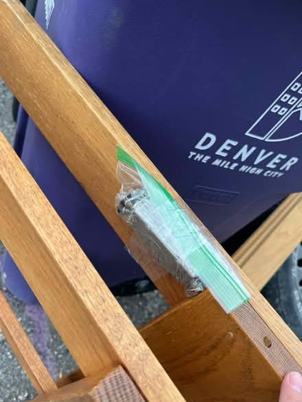 Photo of free Oak Twin Bedframe (SW Denver) #2
