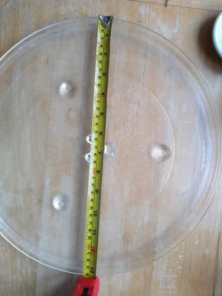 Photo of free Glass plate for large Microwave (Wells) #1