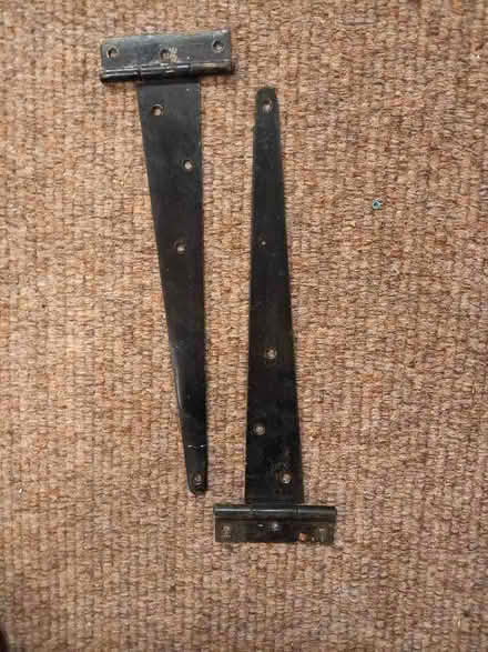 Photo of free Steel 12" Tee Hinges (Bransford WR6) #1
