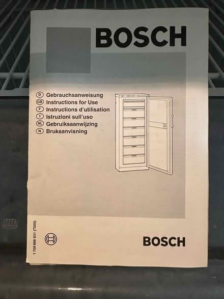 Photo of free Bosch frost free freezer (Chelsea SW3) #4