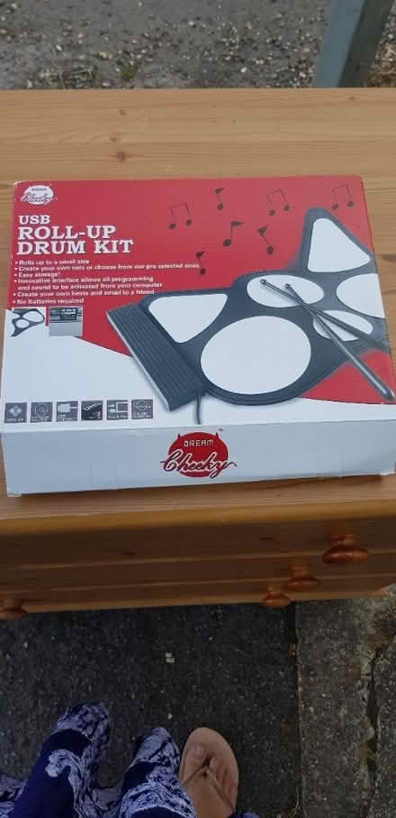 Photo of free Roll up drum kit (Farnborough GU14) #1