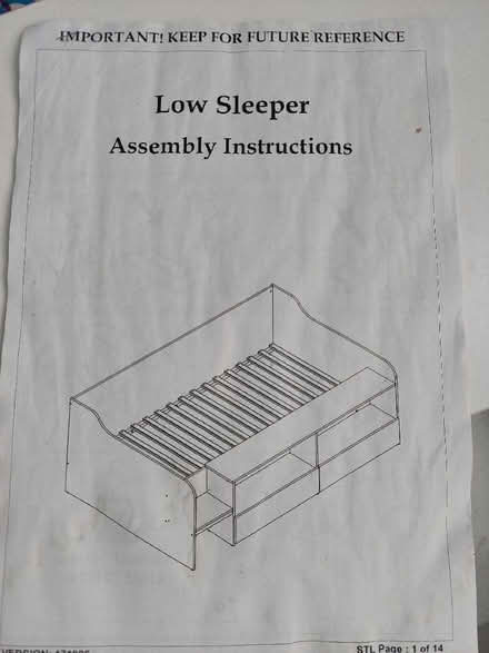 Photo of free Children's single bed with built in storage (Oxon SY3) #2