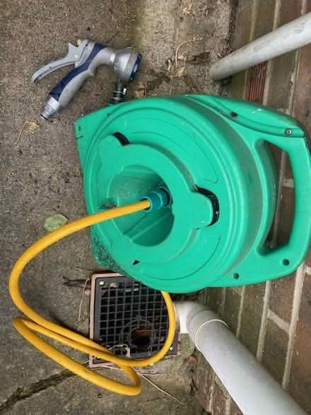 Photo of free Reel of Hose pipe + attachments (Glastonbury BA6) #2