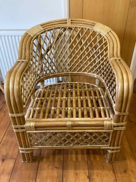 Photo of free Bamboo/Wicker armchair (Bath & North East Somerset) #2