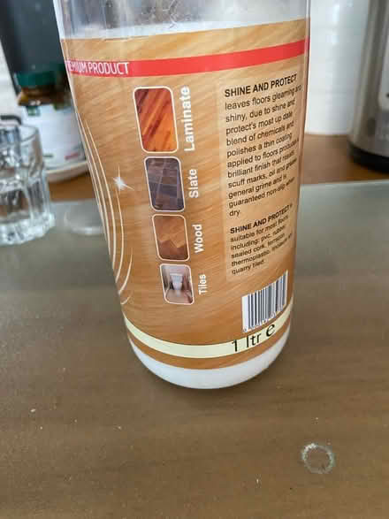 Photo of free Shine and Protect lotion for floors (Norwich) #2