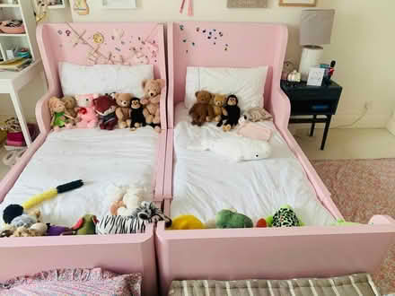 Photo of free Girls: 2 Beds with Mattresses (W8 8BN) #1