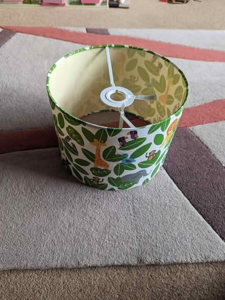 Photo of free Jungle theme curtains and lampshade (AB15) #1