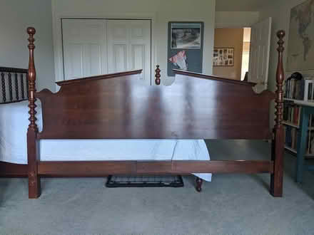 Photo of free Cherry (wood) King-Size Headboard (East Sandwich) #1