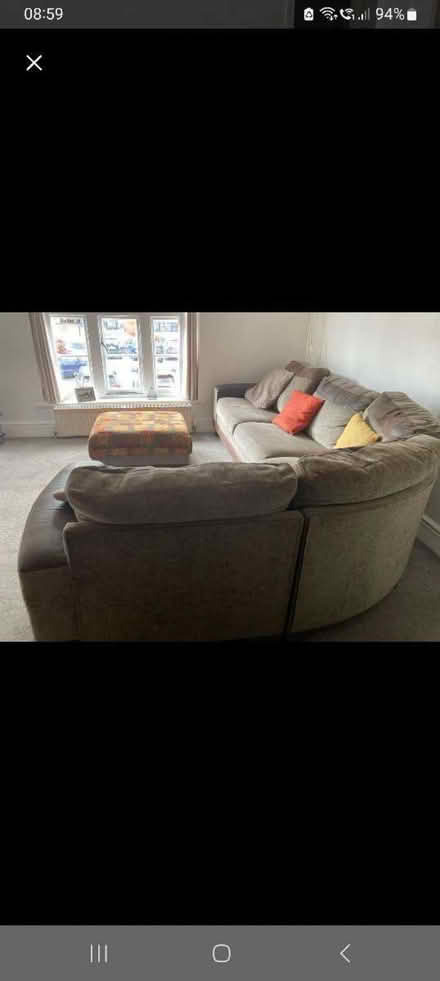 Photo of free Large corner sofa (Faringdon SN7) #2