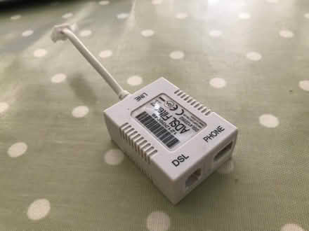 Photo of free ADSL filter for broadband (Burley LS4) #1