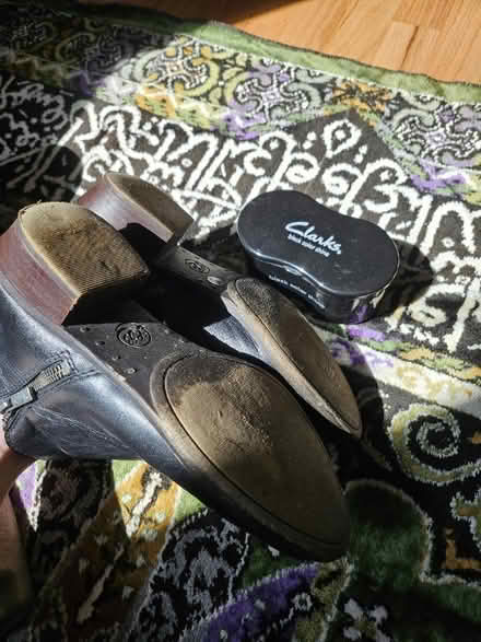 Photo of free Ankle length leather boots, 6M (El Cerrito / East Bay) #3