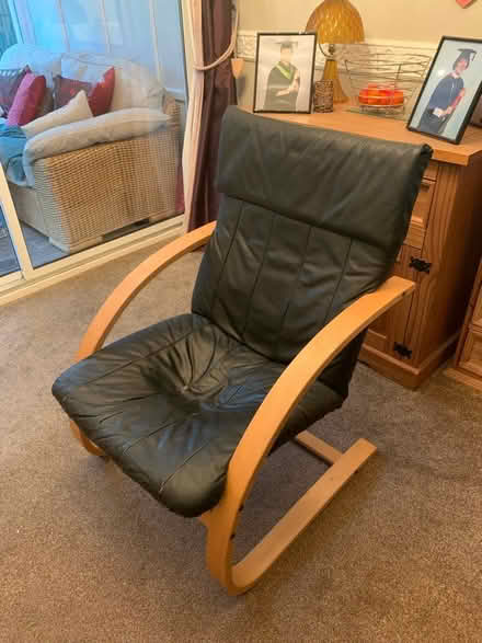 Photo of free Leather IKEA Chair (DY8) #1