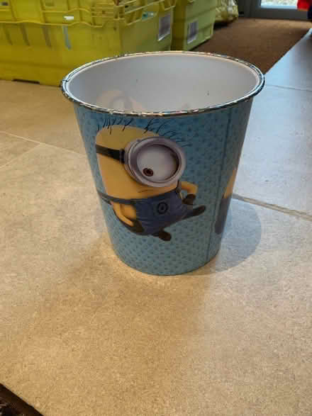 Photo of free Minions plastic bin (Northborough PE6) #1