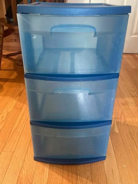 Photo of free Plastic shelves (Columbia Heights) #1