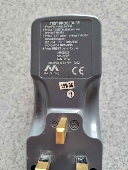 Photo of free Circuit breaker/surge plugs + EU to UK converter plug (Grange-over-Sands LA11) #4