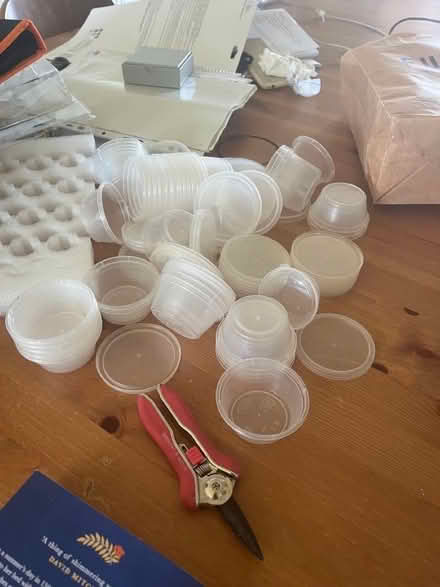 Photo of free Small plastic containers (Greenbank EH10) #1