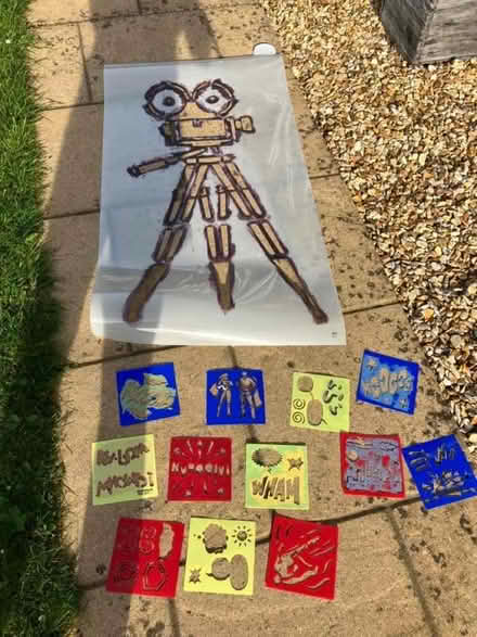 Photo of free Paint stencils for wall (New Milton BH25) #1