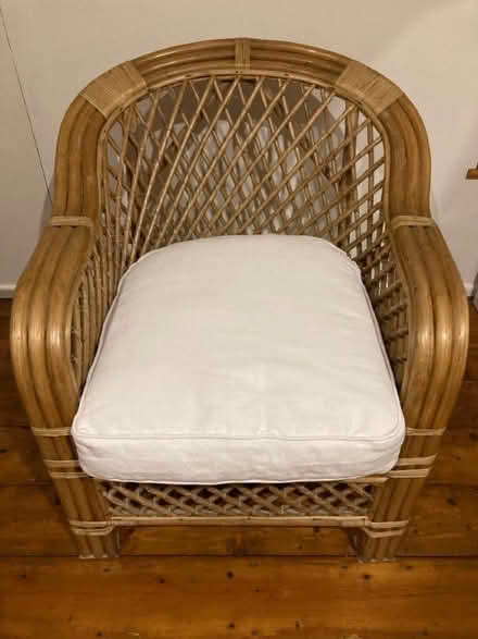 Photo of free Bamboo/Wicker armchair (Bath & North East Somerset) #1