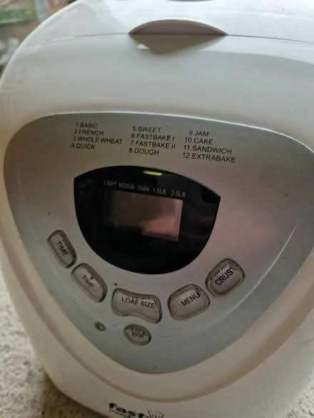 Photo of free Bread making machine (Tranmere Park LS20) #1