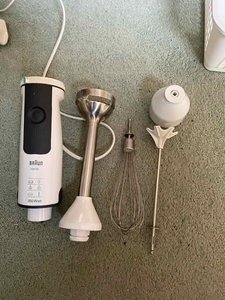 Photo of free Braun Hand Blender & Attachments (Tenbury Wells, WR15) #4