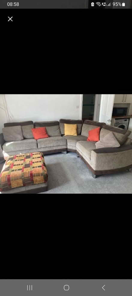 Photo of free Large corner sofa (Faringdon SN7) #1