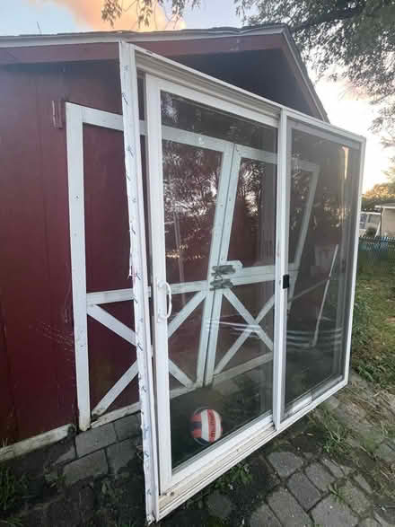 Photo of free Used glass sliding door (King Heights) #1
