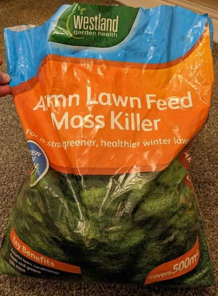 Photo of free Lawn Feed & Moss Killer (Allestree DE22) #1