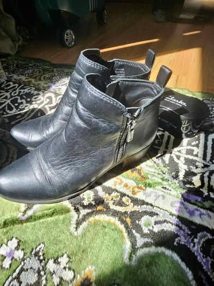 Photo of free Ankle length leather boots, 6M (El Cerrito / East Bay) #2