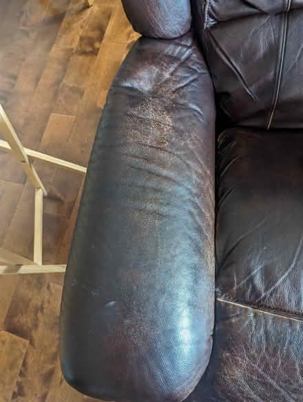 Photo of free Lazyboy leather recliner (Riverside Drive) #4