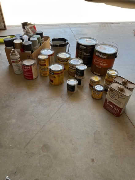 Photo of free Paint, stain, aerosol, etc (Roseville) #1