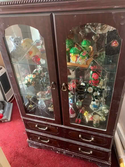 Photo of free Display cabinet (Bramley) #1