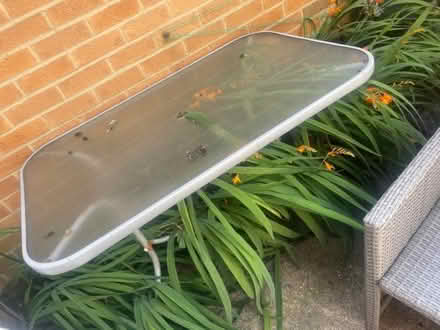 Photo of free outside table for parasol (Bestwood Park Estate NG5) #1