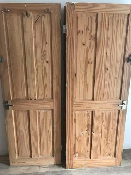 Photo of free 5 internal pine doors (Grove Rd Windsor SL4) #1
