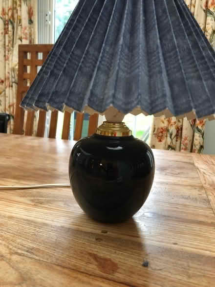 Photo of free Table Lamp in Blue (Coombe KT3) #2