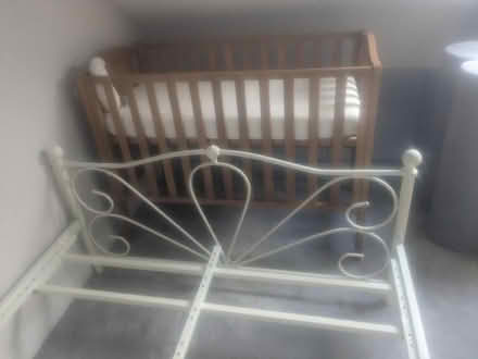 Photo of free Double bed frame (Walkley) #4