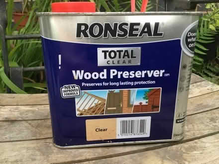 Photo of free Ronseal wood preserver (Stretton DE55) #2