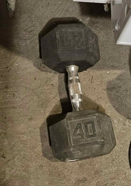 Photo of free 1- 40lb weight (Longwood, Bronx) #1