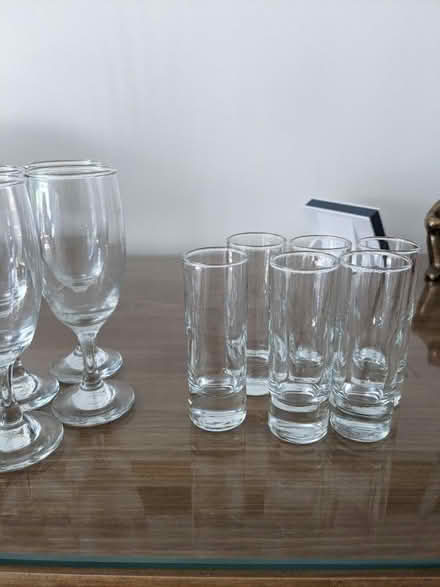 Photo of free Glasses (small flutes and shot) (Walkley) #3