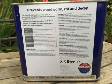 Photo of free Ronseal wood preserver (Stretton DE55) #1