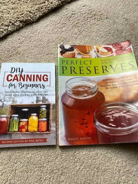 Photo of free Canning and preserving books (Tunbridge Wells S. TN2) #1