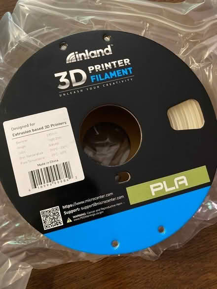 Photo of free Full spool 2.5 mm PLA 3D printing (Garret park) #1