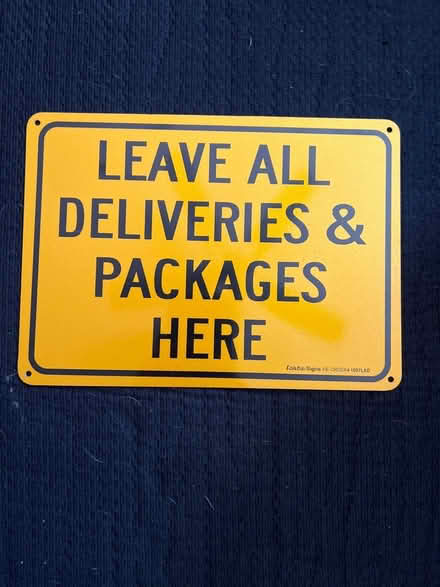 Photo of free Delivery sign (Shannon Airport/Sylvania Hts) #1