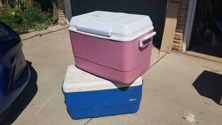 Photo of free two coolers (near Shields & Prospect) #1