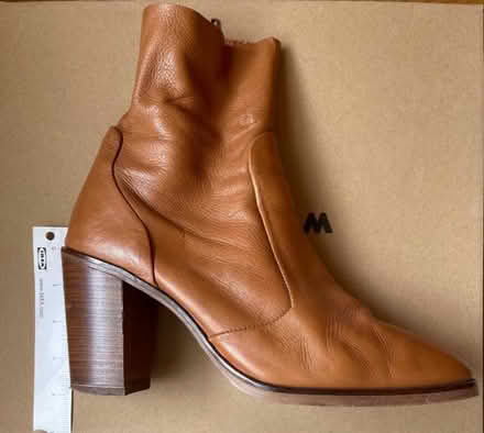 Photo of free Tan leather ankle boots. (Kingston TW11) #2