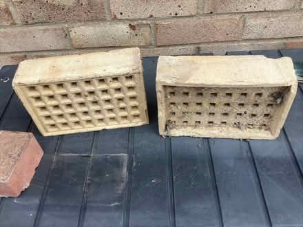 Photo of free 2 x 9 inch Clay Buff Airbricks- Clevedon (Kenn Road BS21) #1
