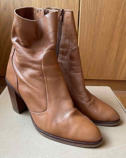Photo of free Tan leather ankle boots. (Kingston TW11) #3
