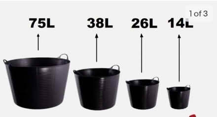 Photo of Large tubs for outdoor use on a school yard. (Seaton Delaval NE25) #2